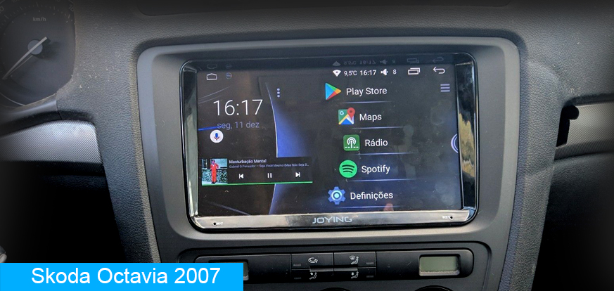 Management grapes error Skoda Android Car Autoradio Stereo - Joying