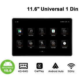 11.6" stereo 1 Din 