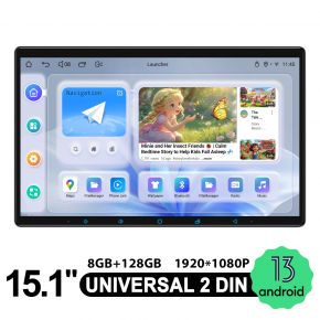 15.1“ double din Radio 