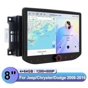 Screen 8" Jeep/Chrysler/Dodge