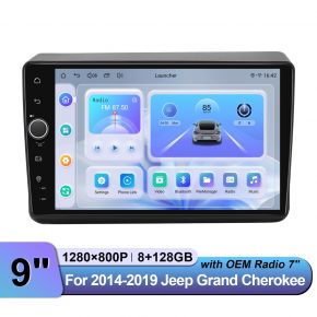 9” Grand Cherokee stereo