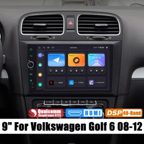 9" VW Golf 6 Stereo