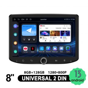 2 Din 8" Stereo