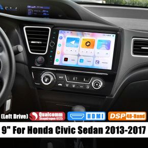 9" Honda Civic Sedan Radio
