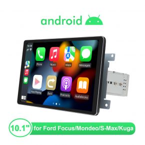 Joying 10.1 Inch Android 10.0 Car Music System For Focus Mondeo S-Max Kuga Plug And Play