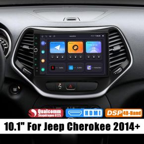Joying 10.1 Plug and Play Android Car Head Unit For Jeep Cherokee 2014+ 
