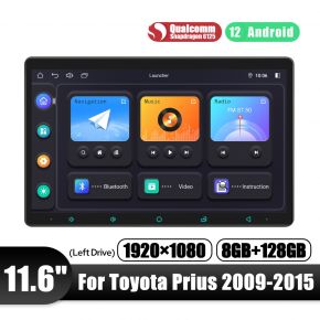 11.6" Toyota Prius Stereo