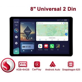8" Double Din Stereo