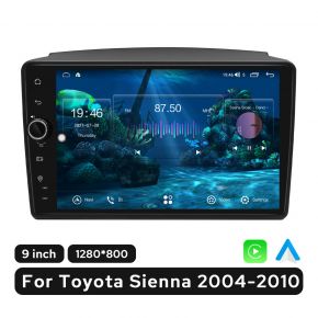 JOYING Newest 9 Inch Android 10.0 Car Auto Radio for Toyota Sienna 2004-2010