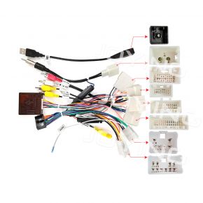 Joying Toyota Special Harness with Can-bus Decoder