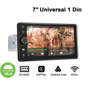 7" Single Din Android Auto