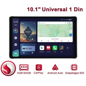 10.1" Single Din Radio