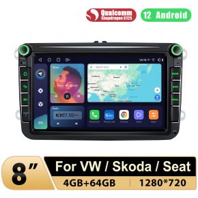 8" vw stereo