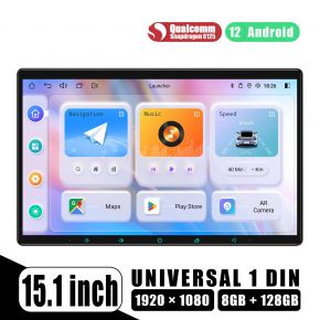 15.1 Inch Single Din Radio