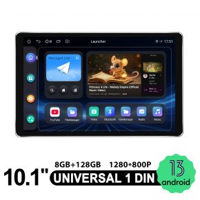 10.1" Single Din Navi
