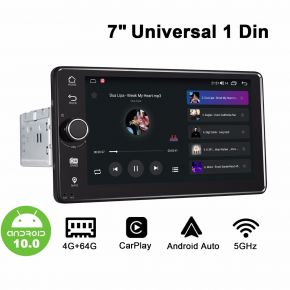  7" Single Din Radio