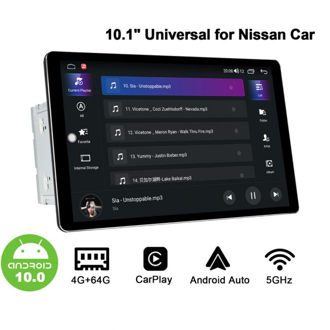 Android 11 Android Autoradio für Nissan Livana 2007-2015