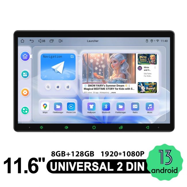Amazon.com: [4G+64G] Android Radio 10.1 inch Double Din