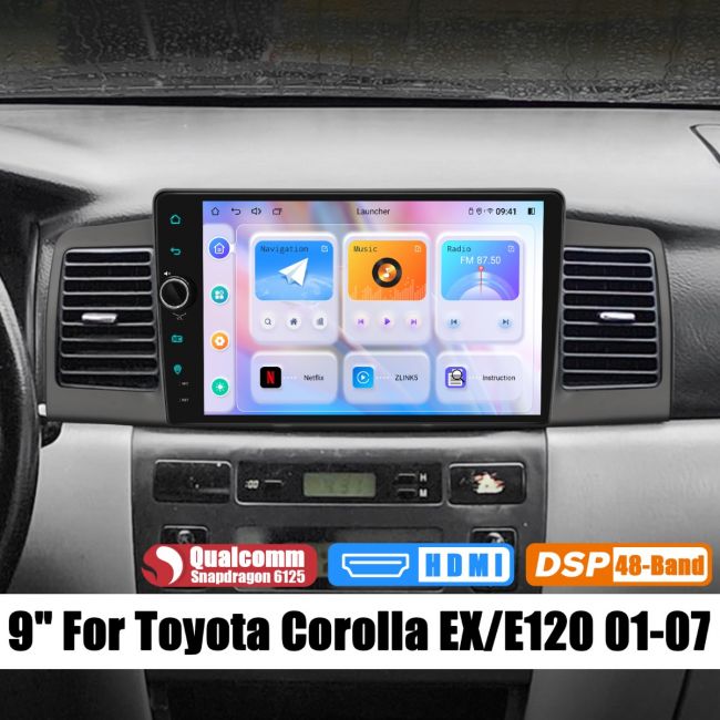 2007 toyota corolla stereo installation hot sale kit