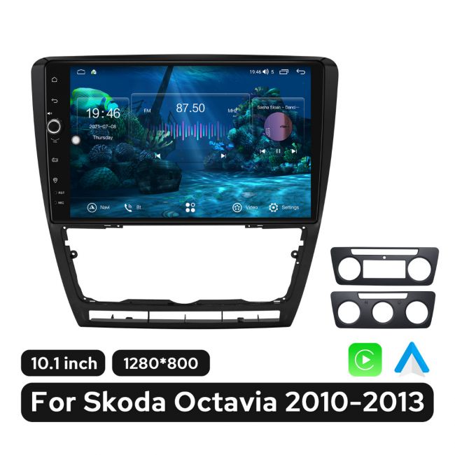 Joying Skoda Octavia 2009-2013 GPS Supports Carplay