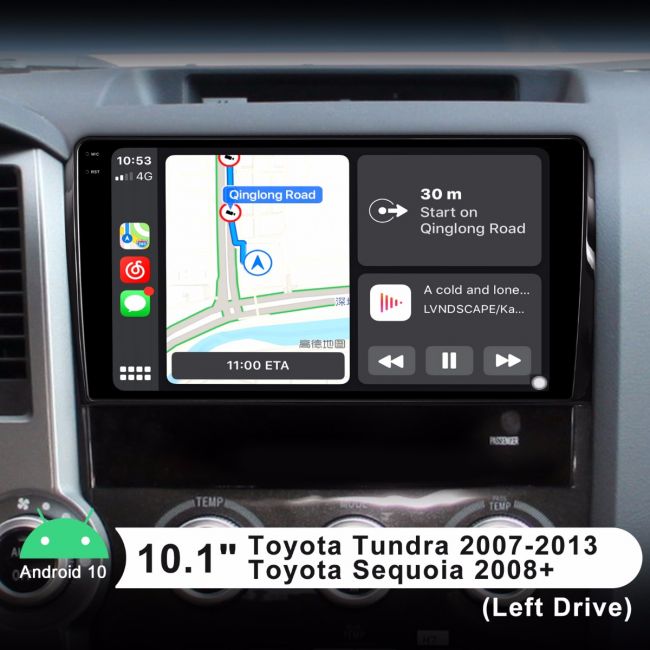Joying 2007 2013 Toyota Tundra Sequoia 10 1 Inch Ips Screen Android Car Audio System