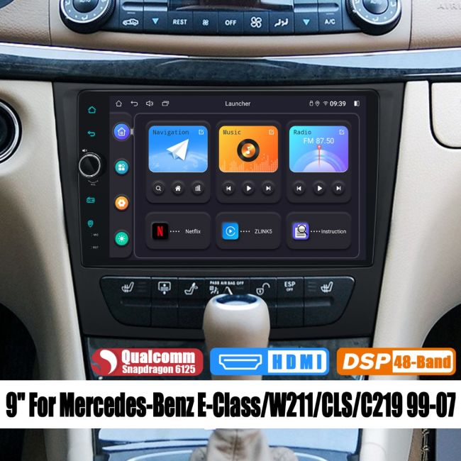 W211 aftermarket radio new arrivals