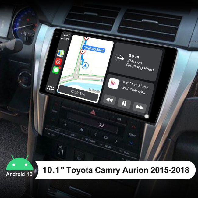Joying Android 10 0 Car Stereo Upgrade For 2015 2018 Toyota Camry Aurion