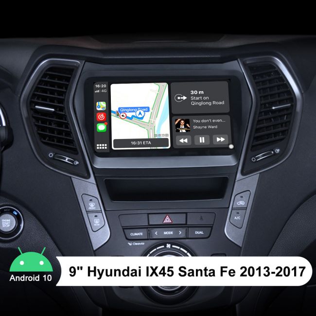 Joying Android 10 1 Car Audio System Head Unit For Hyundai Ix45 Santa Fe 2013 2017