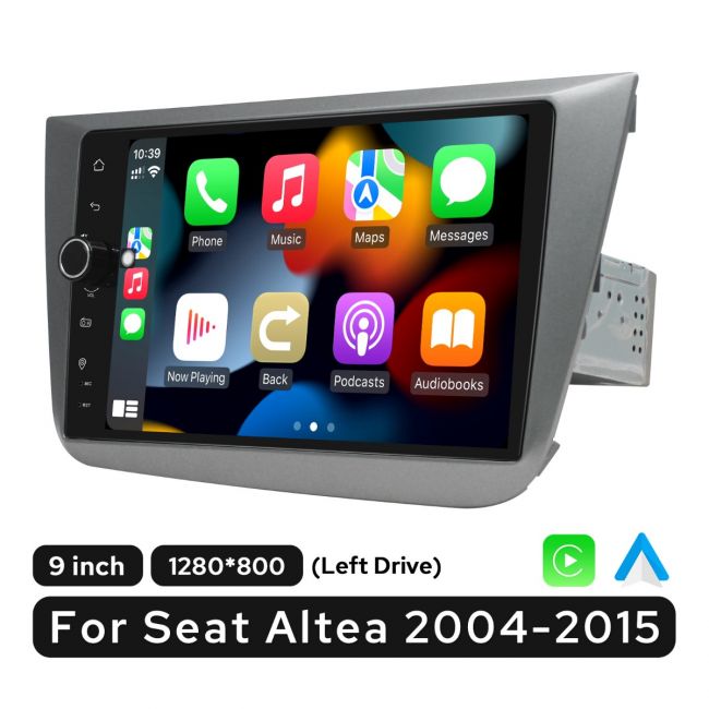 JOYING New Arrival Car Stereo for Seat Altea 2004-2015 with 9 Inch Screen