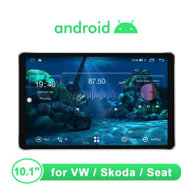 Joying Plug And Play Car Stereo For VW Skoda 10.1 Inch