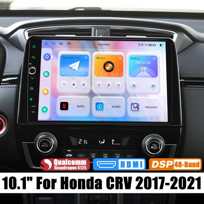 Portal frelsen musikalsk Newest 10.1 inch Plug and Play Car Radio Audio System for Honda CRV  2017-2021