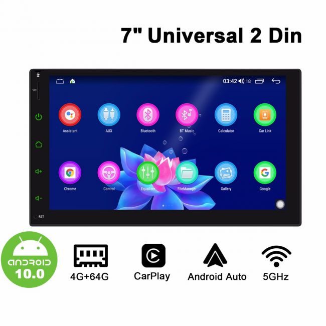 Newest Joying 7 Inch Double Din Car Apple Radio 10