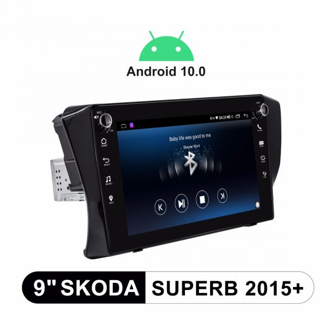 is er Mount Bank ingenieur Plug And Play Android Auto Radio For Skoda SuperB Radio 2015+ With 9 Inch  1280X720 Screen