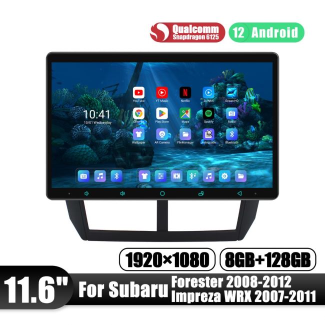 Newest 11.6 Inch Navigation System Radio 1920X1080 For
