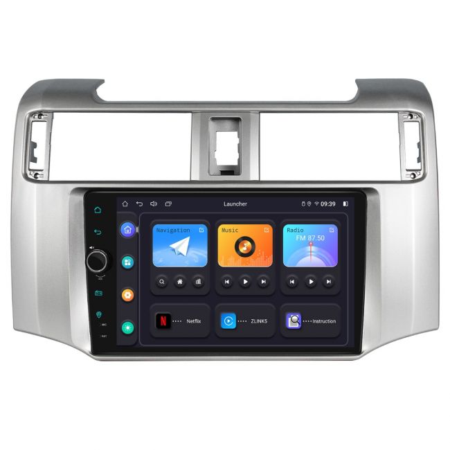 Toyota 4runner 2009+ Aftermarket Upgrade Radio With Apple