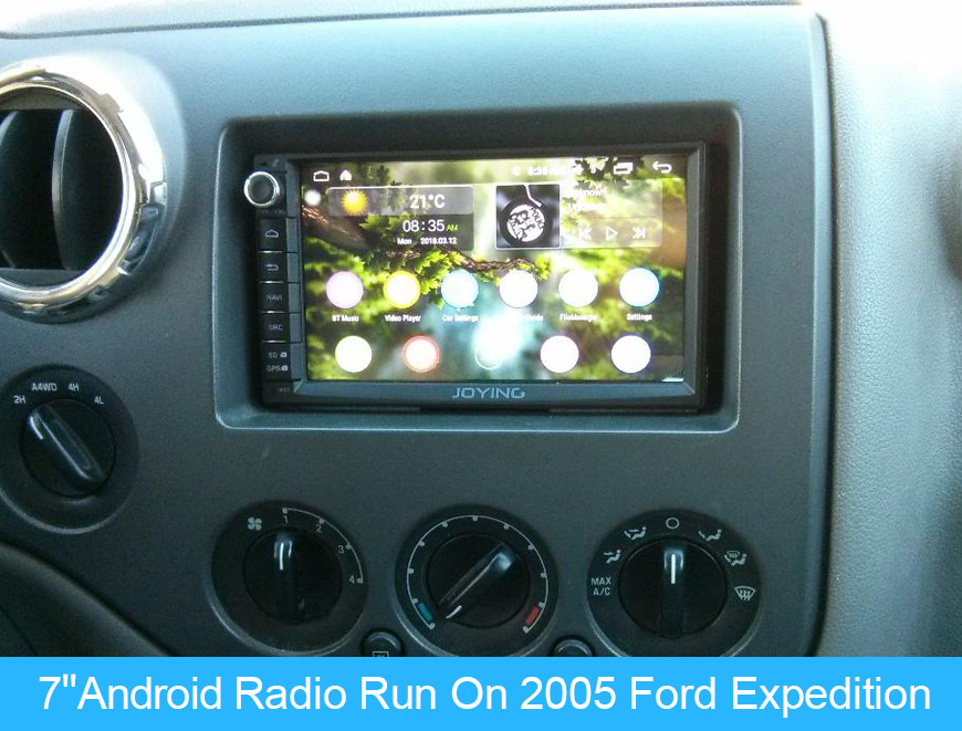 7 Inch Joying Android Car Radio Run on Ford Car