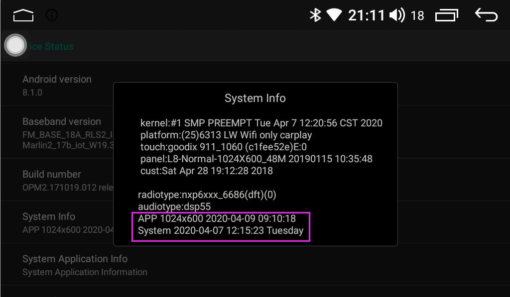 Joying Android 8.1 Intel Airmont SC9853i 2GB+32GB/4GB+32GB Car Stereo Latest Update 