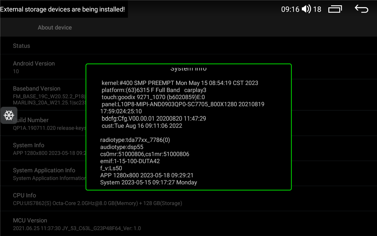 Joying UIS7862 System Car Stereo Latest Update 