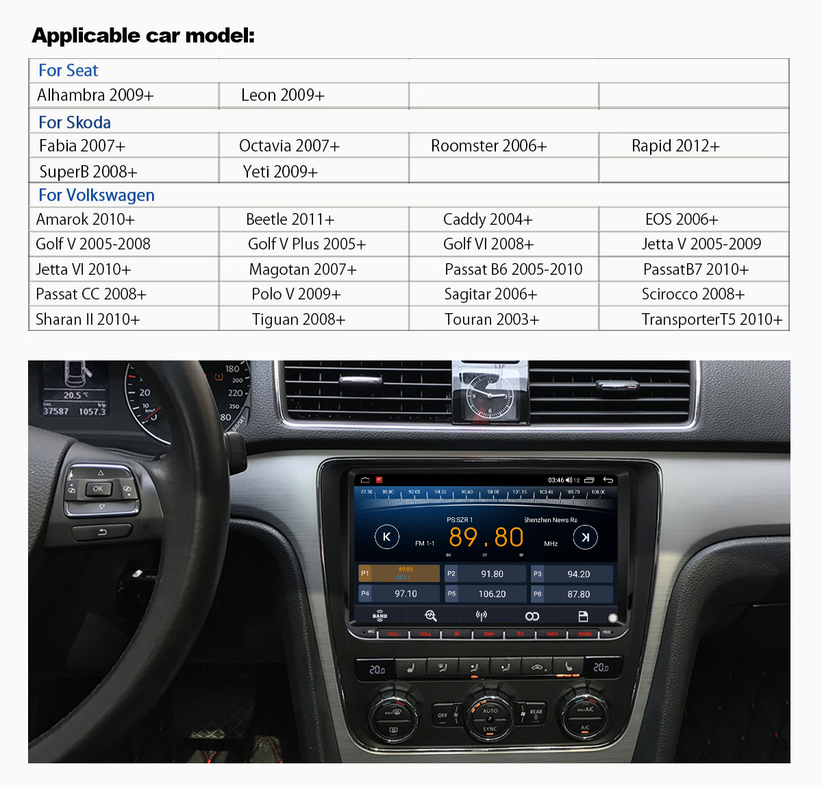  8- Core Android 10 Infotainment 