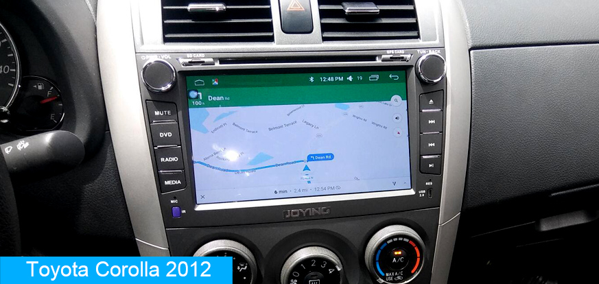 Toyota Corolla Android Car Audio System Replacement Joying
